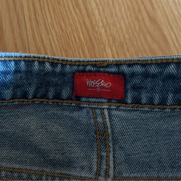 Vintage Mossimo Supply Co. Y2K Denim Skirt Size 9 - Picture 2 of 7